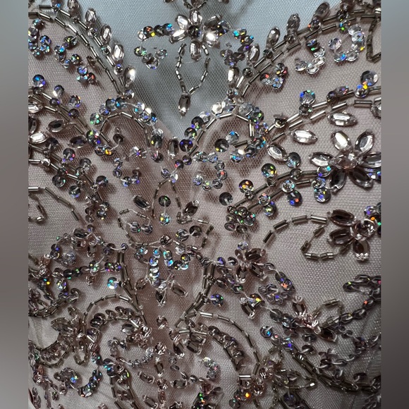 $229 NEW Morilee
 by Madeline Gardner Sz 10 Party Bridesmaid Wedding Dress Gown - Picture 9 of 16